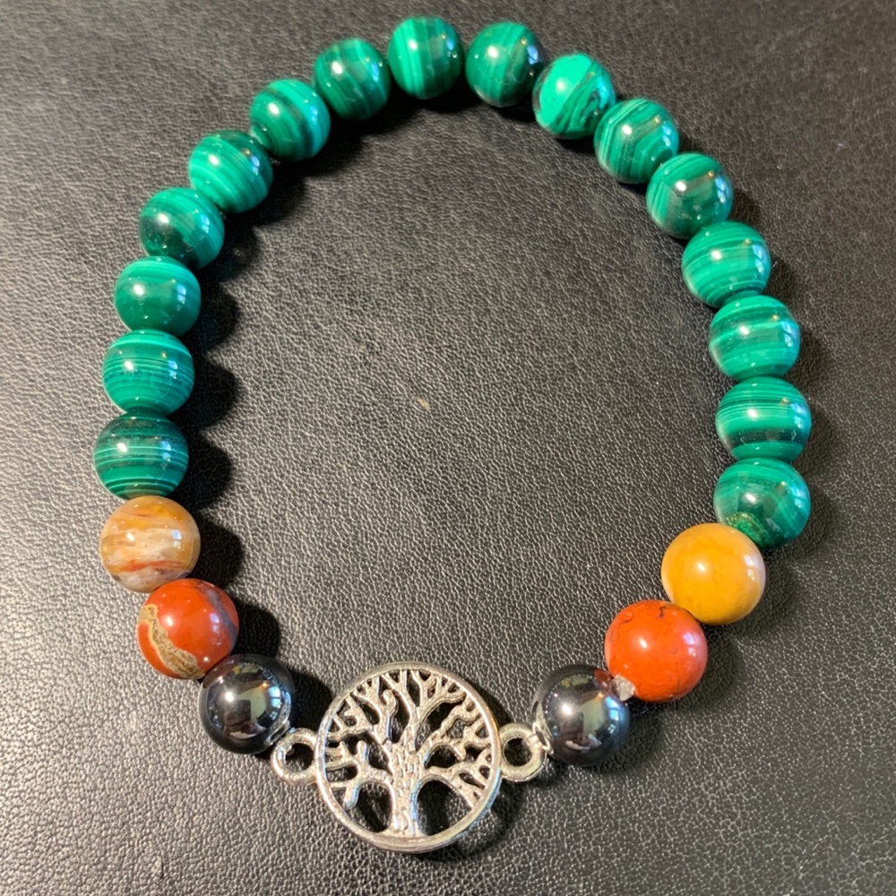 Handmade ♥️Mindfulness Gems ✨Bracelet🌈